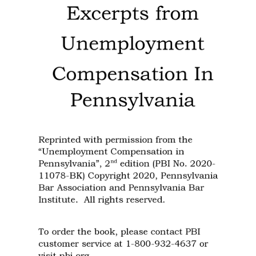 Unemployment Compensation Project